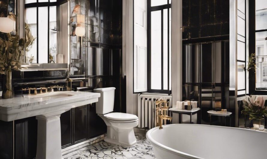 Jak zaaranżować łazienkę w stylu Art Deco?