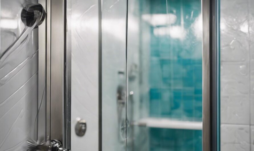 Opadające drzwi kabiny prysznicowej – jak naprawić?