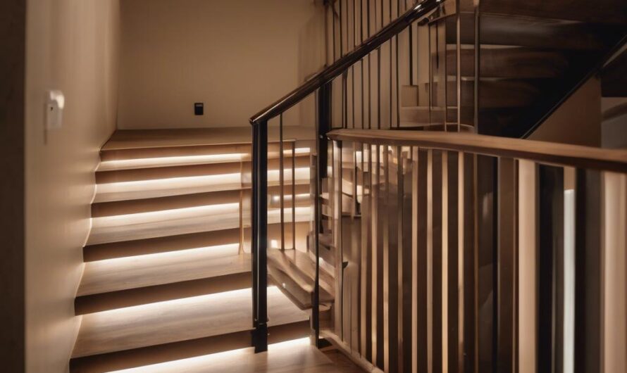 Jak zaplanować oświetlenie schodów z czujnikiem ruchu?