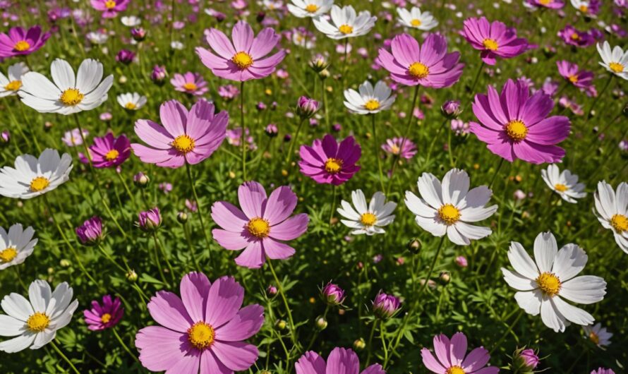 Kwiaty kosmosy – jak siać i dbać o nie w ogrodzie?