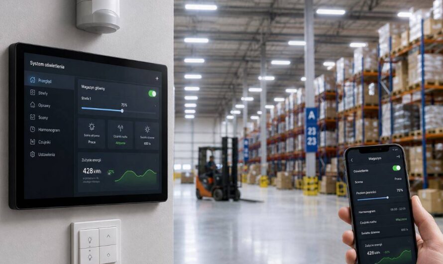 Systemy sterowania oświetleniem LED – jak zwiększyć oszczędność energii?