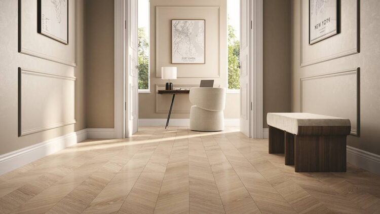Płytki do kuchni na podłogę: kolekcja Slant Wood